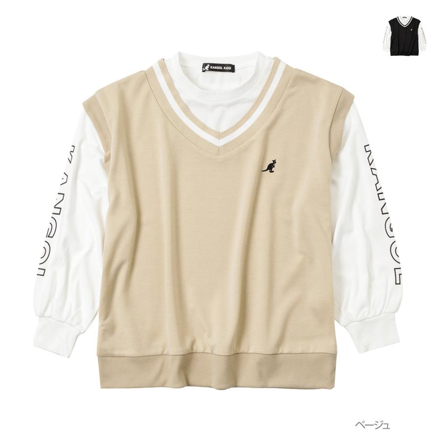 Kangol カンゴール 子供 女の子 ガールズ トレーナー ベスト キッズ スウェット ビッグシルエット ブランドロゴ Mac House マックハウス 通販 Paypayモール