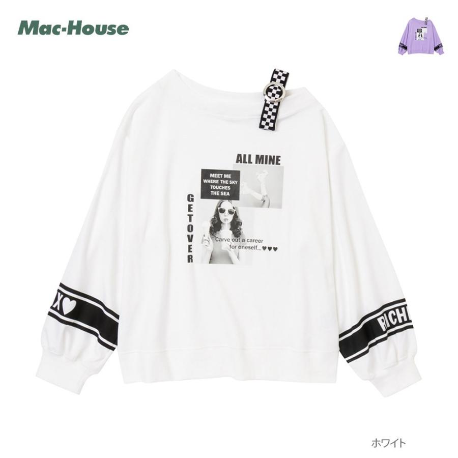 トレーナー スウェット 長袖 プルオーバー キッズ 子供 女の子 ガールズ Mac House マックハウス 通販 Paypayモール