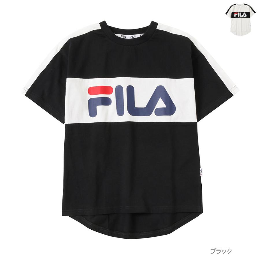 Fila フィラ 半袖tシャツ キッズ トップス ネコポス対応 Mac House マックハウス 通販 Paypayモール