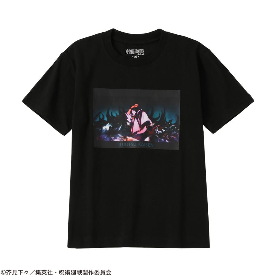 キッズ 呪術廻戦 場面写 両面宿儺 プリントTシャツ 半袖Tシャツ トップス ネコポス対応｜machouse｜03