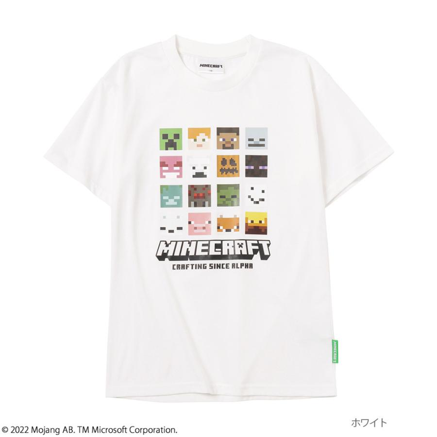 Minecraft マインクラフト 半袖tシャツ キッズ 子供 男の子 ボーイズ ゲーム マイクラ ロゴ プリント クルーネック トップス ネコポス対応 Mac House マックハウス 通販 Paypayモール