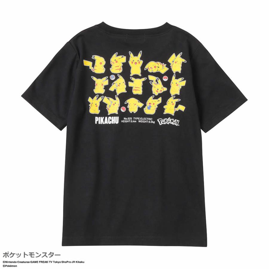 Pokemon（ポケモン） ポケットモンスター 半袖Tシャツ 綿混 キッズ