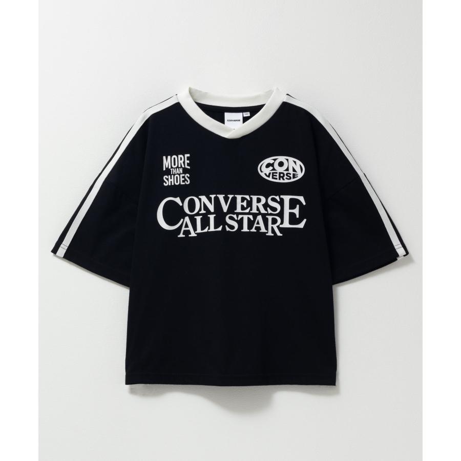 CONVERSE コンバース Tシャツ 子供服 男の子 女の子 キッズ 半袖 5分袖 Vネック トップス 爆買 | CONVERSE