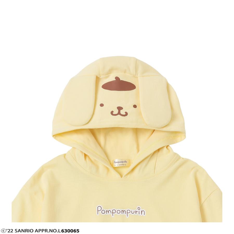 廃盤　M サンリオ　ポムポムプリン　イエロー　プルオーバーパーカー　なりきり Amazon.co.jp: ポムポムプリン なりきりパーカー Mサイズ