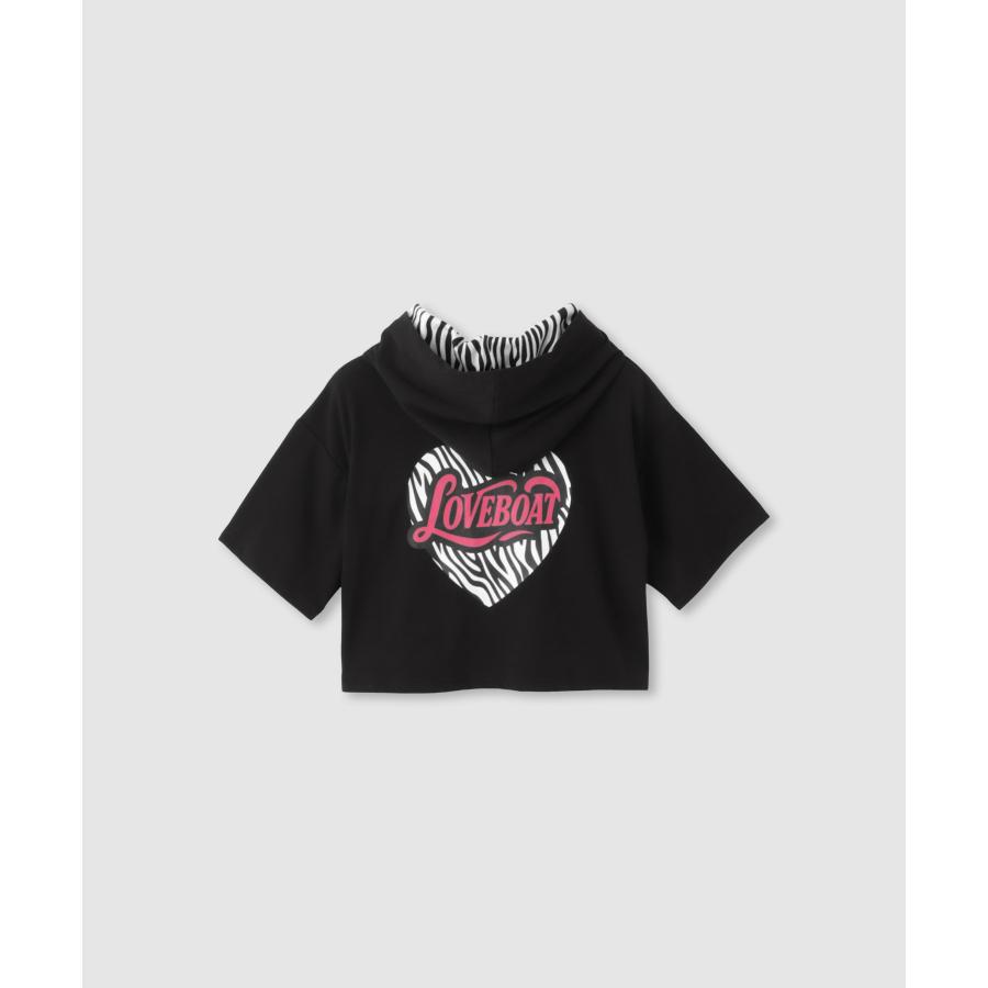LOVE BOAT ラブボート パーカー スウェット 子供服 女の子 キッズ 半袖