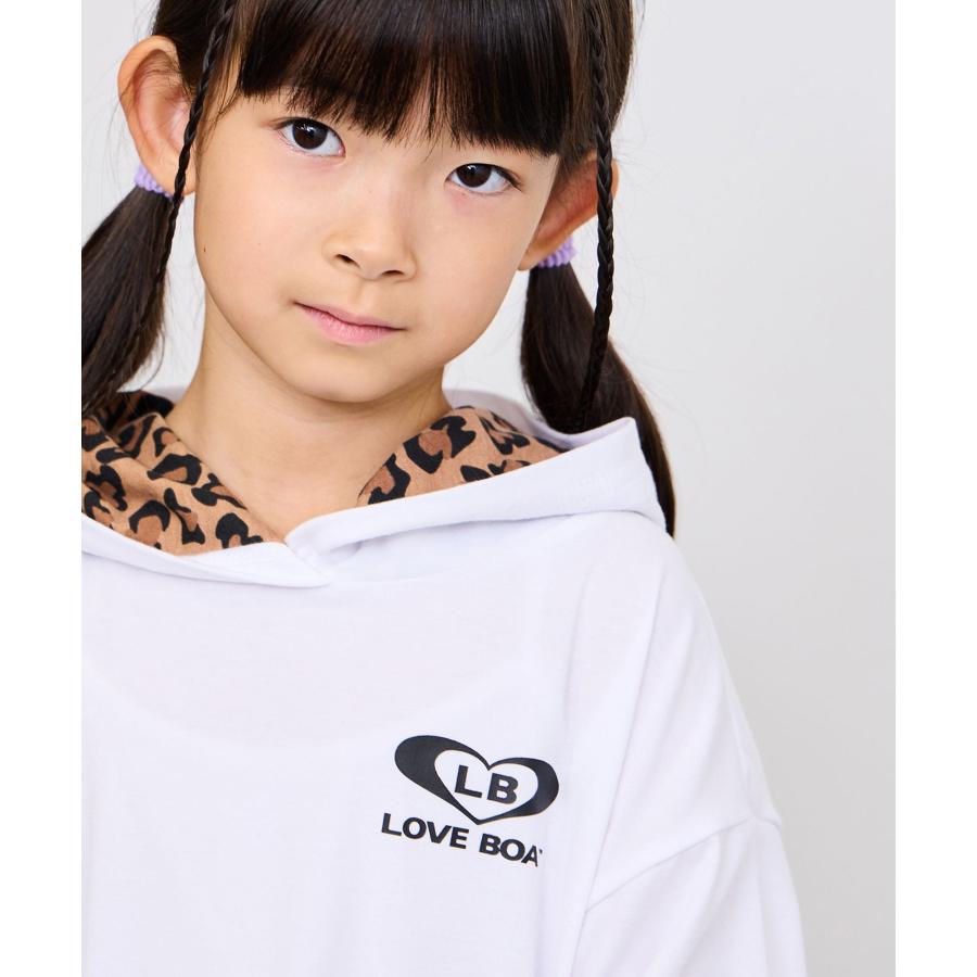 LOVE BOAT ラブボート パーカー スウェット 子供服 女の子 キッズ 半袖