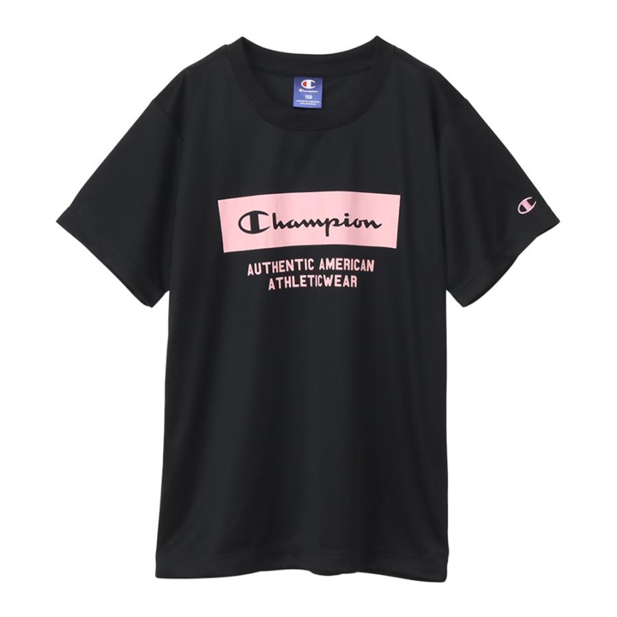 Champion チャンピオン Tシャツ 半袖 ショートパンツ セットアップ 2点セット 子供服 女の子 キッズ 吸水 速乾 トップス｜machouse｜08