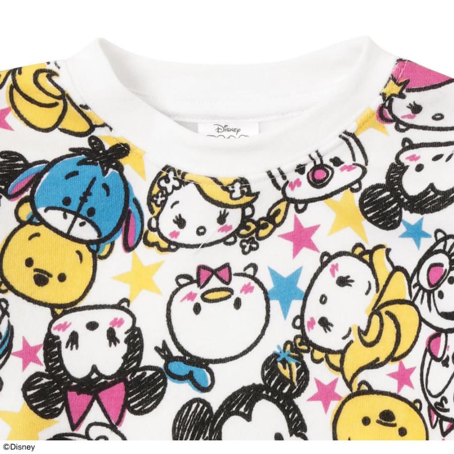 Disney ディズニー ツムツム トレーナー キッズ スウェット 長袖 プルオーバー 子供 女の子 ガールズ キャラクター 総柄 Mac House マックハウス 通販 Paypayモール