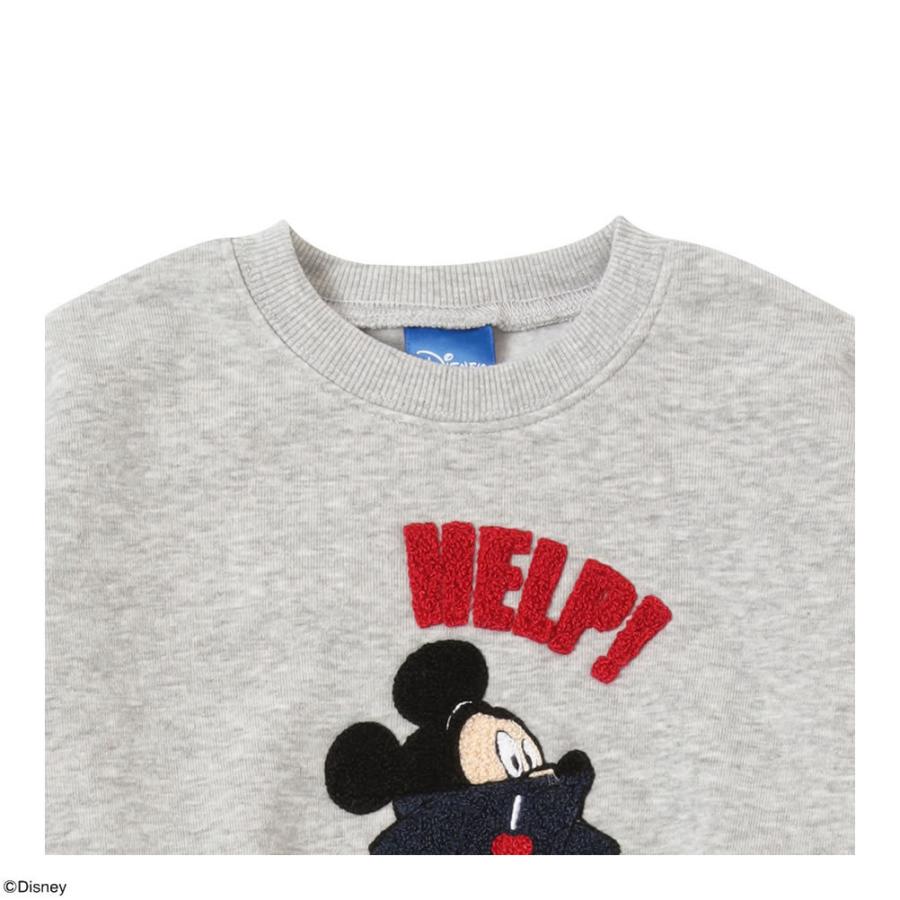 Disney ディズニー ミッキー トレーナー スウェット キッズ サガラ刺繍 長袖 プルオーバー 通園 通学 トップス Mac House マックハウス 通販 Paypayモール