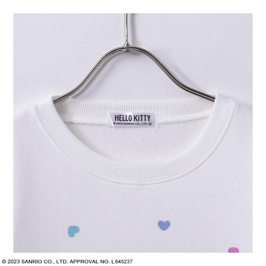 サンリオキャラクターズ ハローキティ トレーナー スウェット 裏起毛  