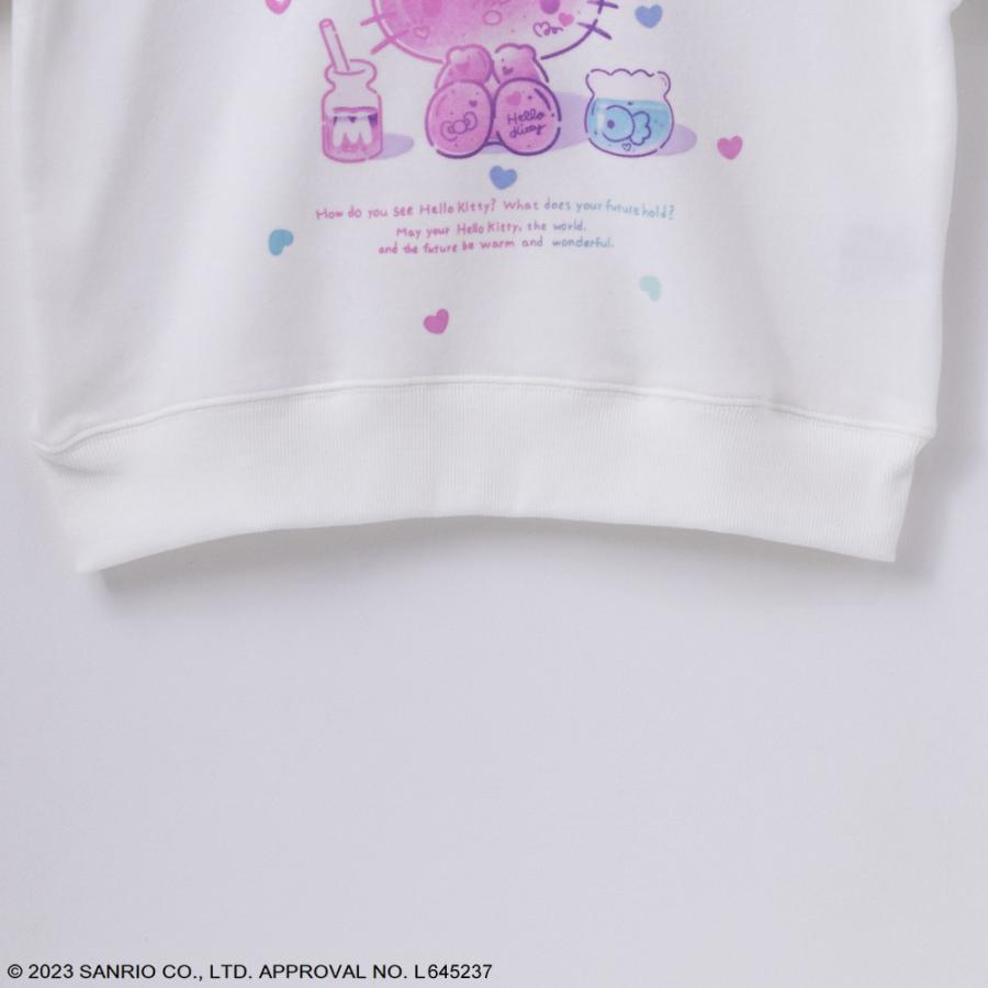 サンリオキャラクターズ ハローキティ トレーナー スウェット 裏起毛  