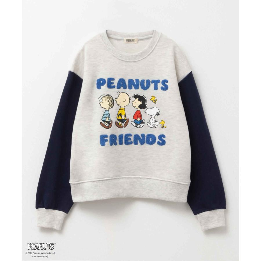 PEANUTS PEANUTS SNOOPY ピーナッツ スヌーピー 裏毛 トレーナー 子供