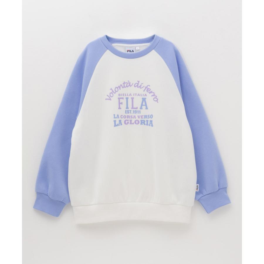 FILA フィラ チュニック トレーナー スウェット 裏起毛 キッズ
