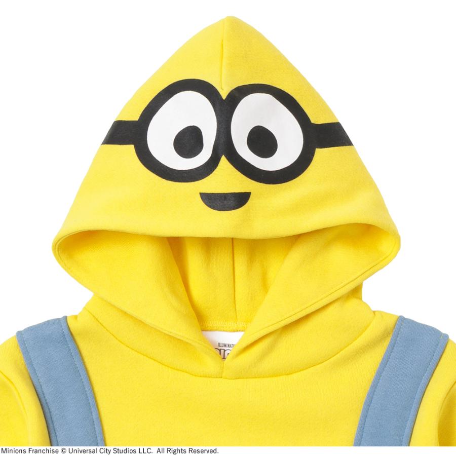 なりきりプルパーカー キッズ ミニオン パーカー スウェット キッズ 男の子 女の子 ボーイズ ガールズ Mac House マックハウス 通販 Paypayモール
