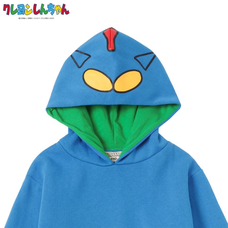 クレヨンしんちゃん パーカー スウェット 裏起毛 キッズ キャラクター