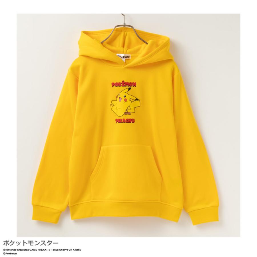 Pokemon ポケットモンスター パーカー スウェット 裏起毛 キッズ 子供 