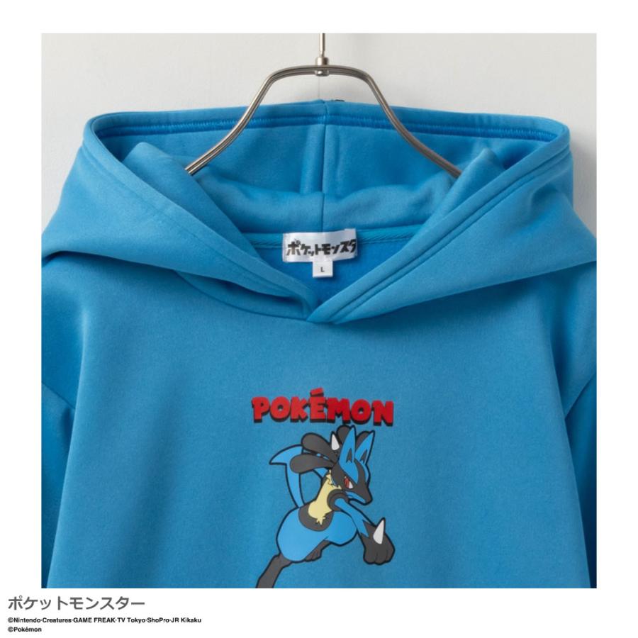 ポケットモンスター パーカー スウェット 裏起毛 キッズ 子供服 男の子  