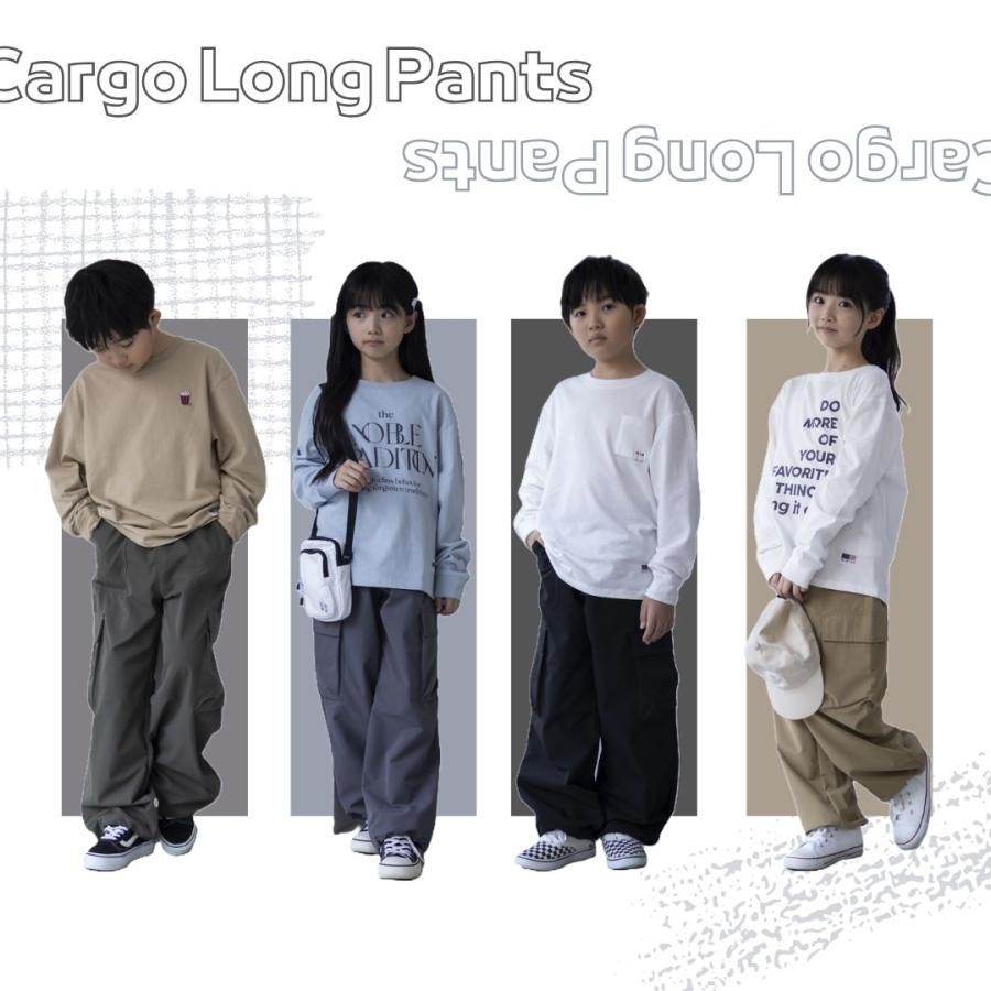 NAVY カーゴパンツ 子供服 男の子 女の子 キッズ ユニセックス はっ水