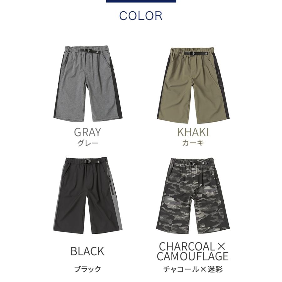 NAVY ハーフパンツ キッズ ウエストゴム ウエストベルト サイドライン