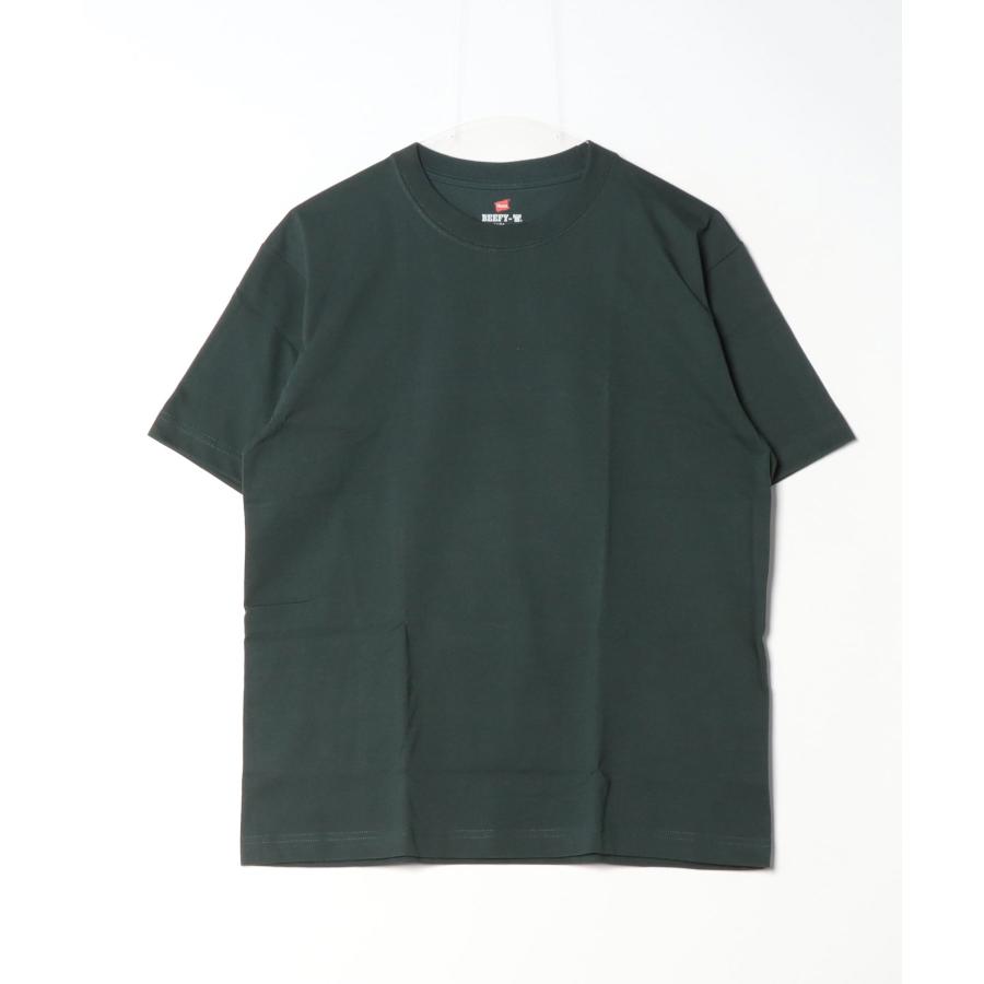Hanes（ヘインズ） 半袖Tシャツ 綿100% メンズ コットン 無地 清潔感