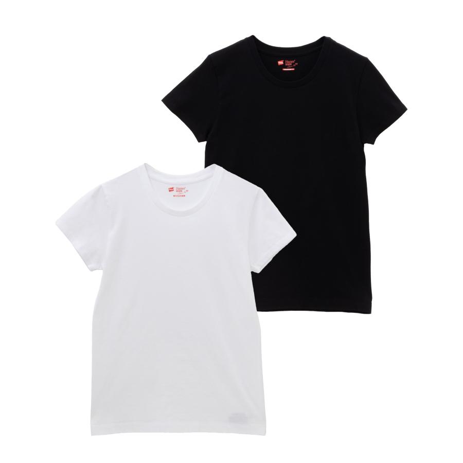 Hanes ヘインズ Tシャツ レディース 綿100% コットン 半袖 無地 インナー 下着 肌着 ネコポス対応｜machouse｜03