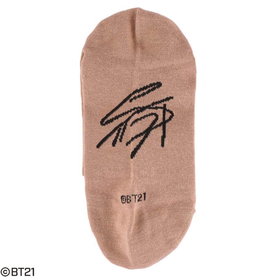 BT21 ビーティーイシビル SHOOKY 靴下 クォーターソックス レディース