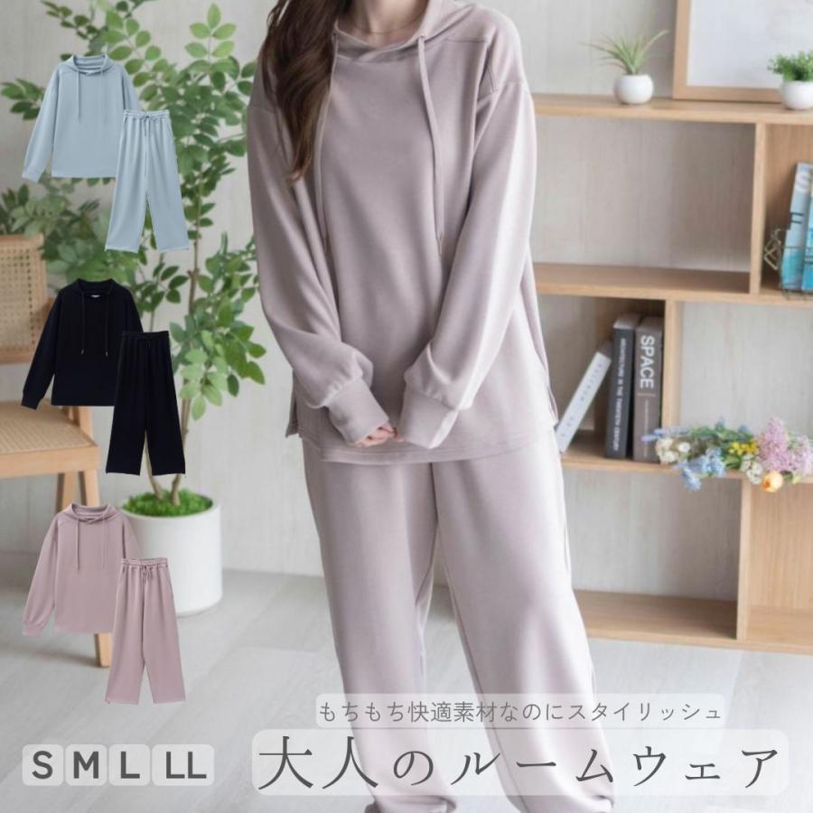 ルームウェア・パジャマ Eve knit nordic hoodie pants leg-warmer ROOM WEAR