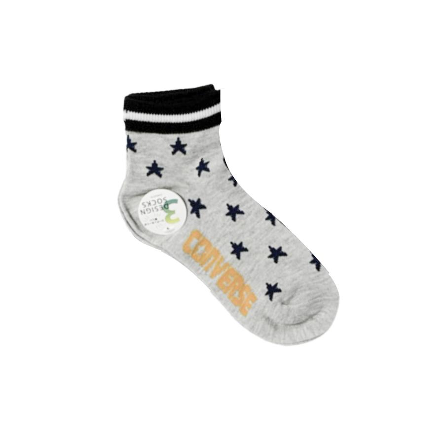 CONVERSE コンバース 靴下 ソックス 3足セット 子供服 男の子 キッズ リブ ライン ロゴ 星 インナー 下着 肌着 爆買 | CONVERSE | 04