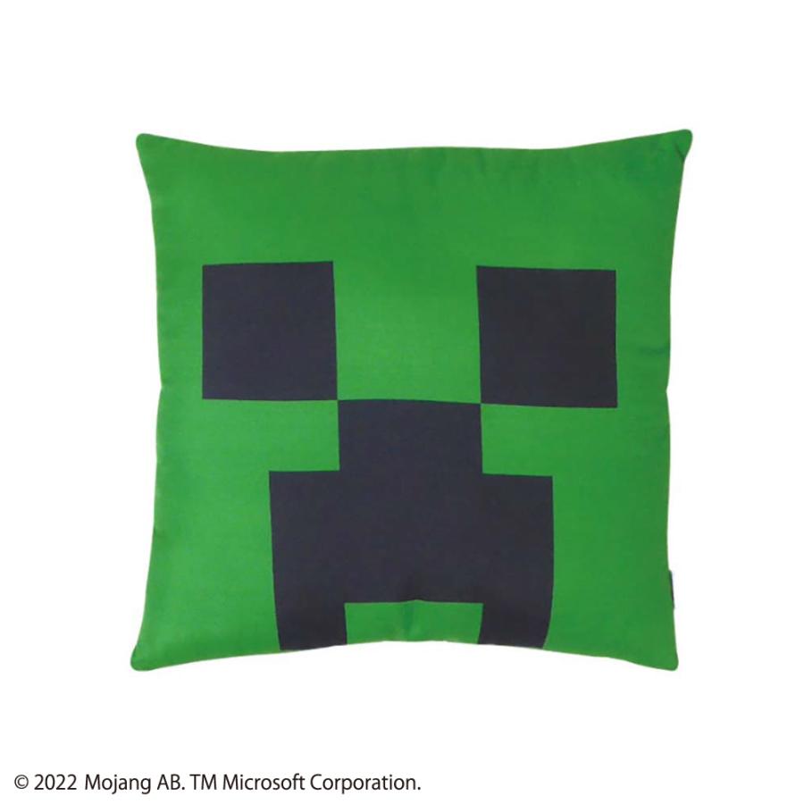 Minecraft キャラクタークッションセット マインクラフト 背当てクッション ブラック インテリア マイクラ