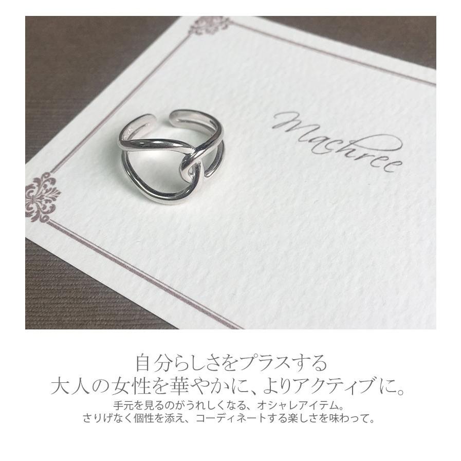 結いリング シルバー925 シルバーリング silver925 レディース 