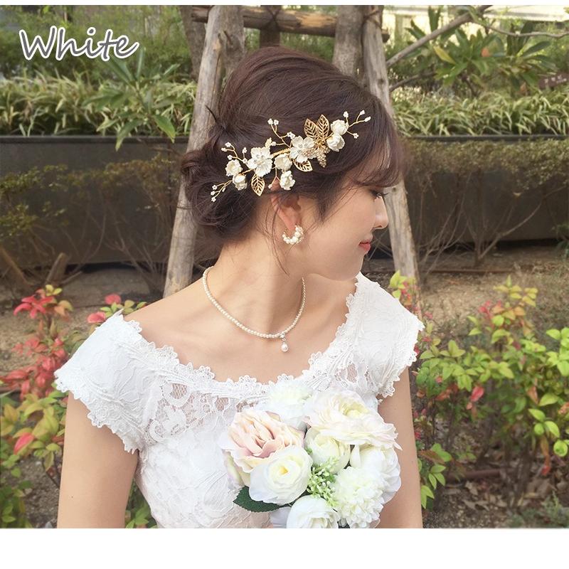 ヘッドドレス コーム アンティーク 花 ヘアー フラワー サムシングブルー ホワイト ピンク ブルー ヘアコーム 髪飾り 結婚式 ブライダル ウェディング Co016 Pcj3bprymx Machree ヤフー店 通販 Yahoo ショッピング