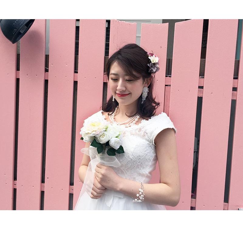 ピアス イヤリング ウェディング 結婚式 ブライダル レディース ビーズ ビジュー ロング シャンデリア ホワイト ブラック 大ぶり 挙式 フォト 披露宴 花嫁 Pi043 Picbg0a7g2 Machree ヤフー店 通販 Yahoo ショッピング
