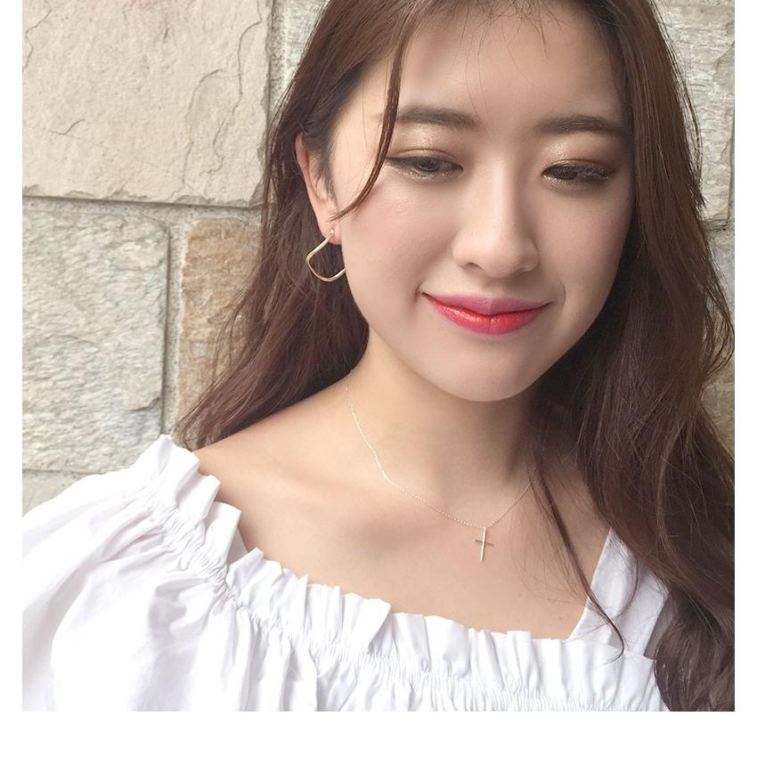 ネックレス ペンダント 金属アレルギー クロス 十字架 鏡面 シルバー925 シルバーネックレス レディース silver925 SV925 華奢 細身 シンプル 重ね付け svn015 |  | 02