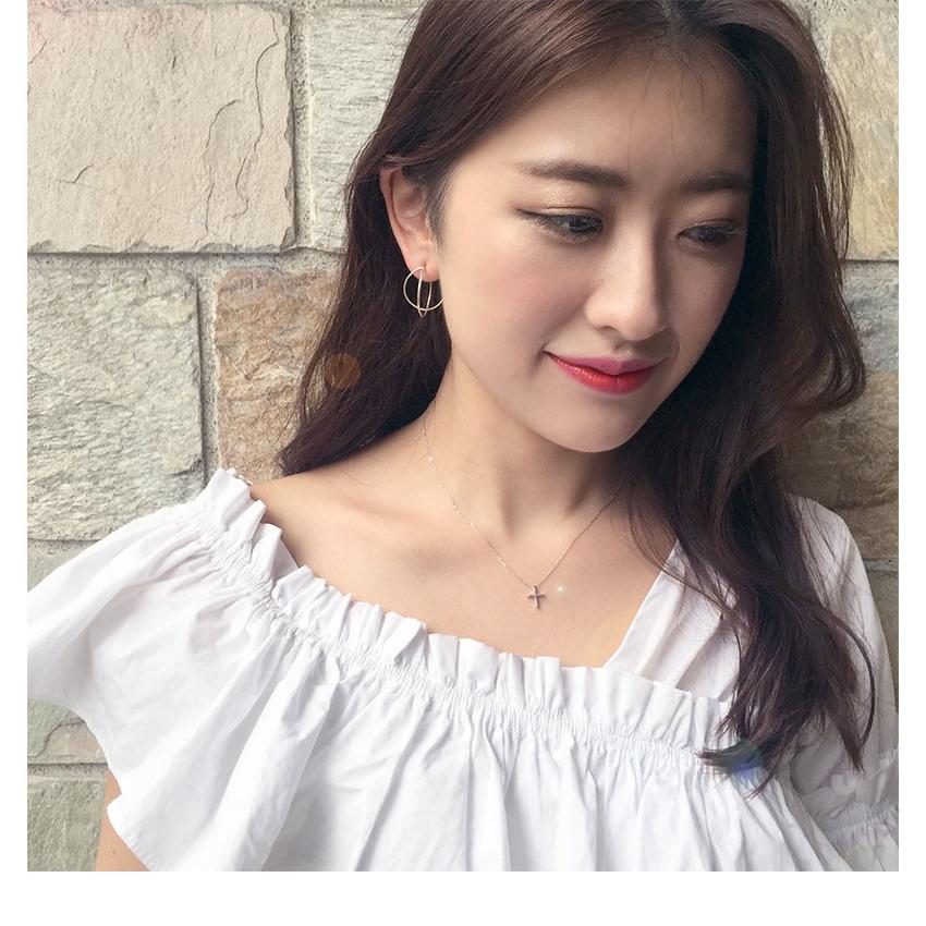 ネックレス ペンダント 金属アレルギー クロス 十字架 マット シルバー925 シルバーネックレス レディース silver925 SV925 シンプル 重ね付け svn016 |  | 02