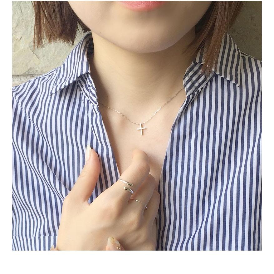 ネックレス ペンダント 金属アレルギー クロス 十字架 マット シルバー925 シルバーネックレス レディース silver925 SV925 シンプル 重ね付け svn016 |  | 05