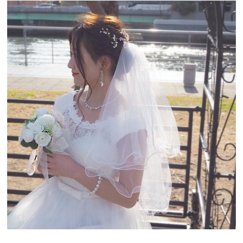 ベール ヴェール ヘッドドレス ウェディング 結婚式 ブライダル