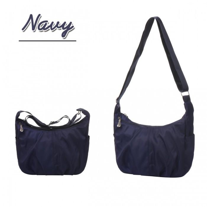 ショルダーバッグ 三日月型 レディース 女の子 カジュアル ファスナー ナイロン 斜め掛け 軽い 撥水 送料無料 Yp Shoulderbag 01 マックス アイ 通販 Yahoo ショッピング