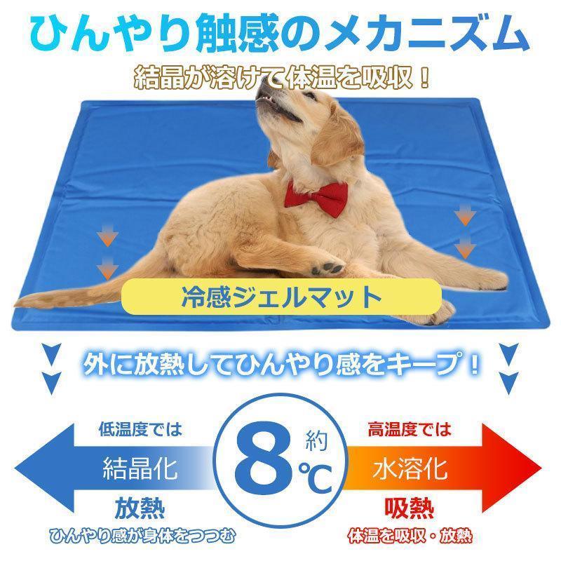 ペット用 クールマット 犬 猫 ドッグ ひんやりマット 涼感パッド 犬用 猫用 多用途 夏 熱中症 ネコポス｜macky-store｜11