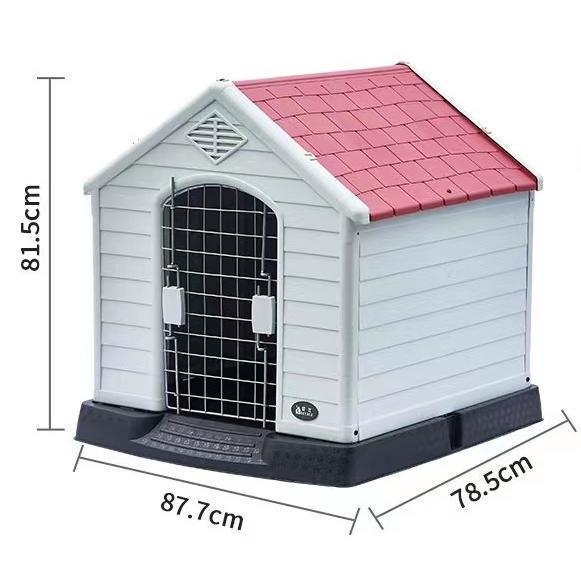 大型犬 ドッグ 犬舎 犬小屋 ハウス おうち 屋外 野外 庭用 プラス ティック製 プラスチック 防水 通気性 ドア無し 大型犬 ドッグ 犬舎 犬小屋 ハウス おうち 屋外 野外 庭用 プラス ティック製 プラスチック 防水 通気性 ドア無し