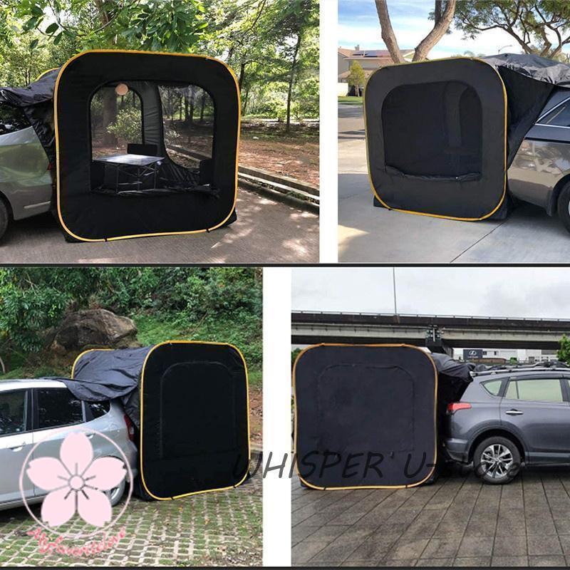 2022 防災対策 車中泊テントカーサイドタープ トランクテントポップアップテント キャンプ 日よけ 車と連結 SUVラポップアップテント 防水 