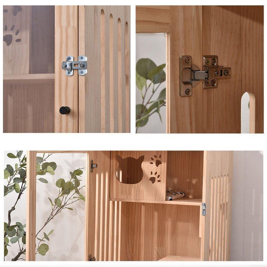 猫 ケージ キャットケージ 3段 木製フレーム 広々 大型 猫ゲージ 高おしゃれ キャットハウス ネコ ハウス 多段 留守番 保護 脱走防止 脱走防止 多頭飼い 脱走防止 猫 ケージ キャットケージ 3段 木製フレーム 広々 大型 猫ゲージ 高おしゃれ キャットハウス ネコ ハウス 多段 留守番 保護 多頭飼い