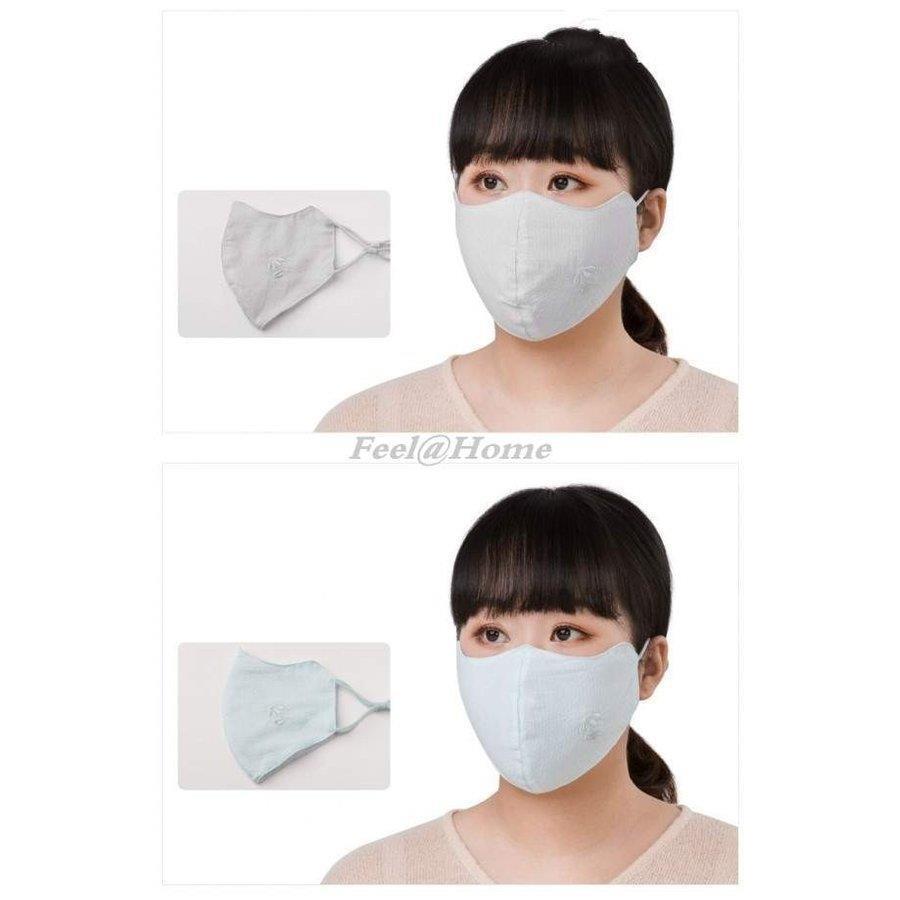 マスク 大人用 布マスク コットン 冷感 洗える 紫外線対策　UVカット 息苦しくない 繰り返し 可愛い｜macky-store｜14