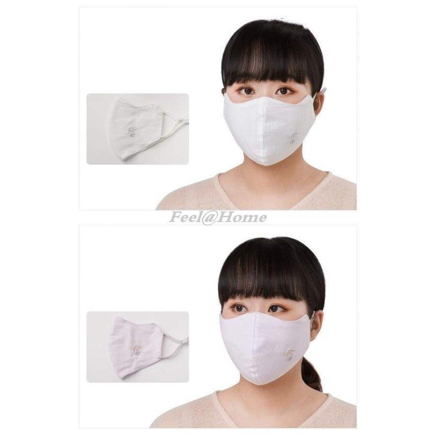 マスク 大人用 布マスク コットン 冷感 洗える 紫外線対策　UVカット 息苦しくない 繰り返し 可愛い｜macky-store｜15