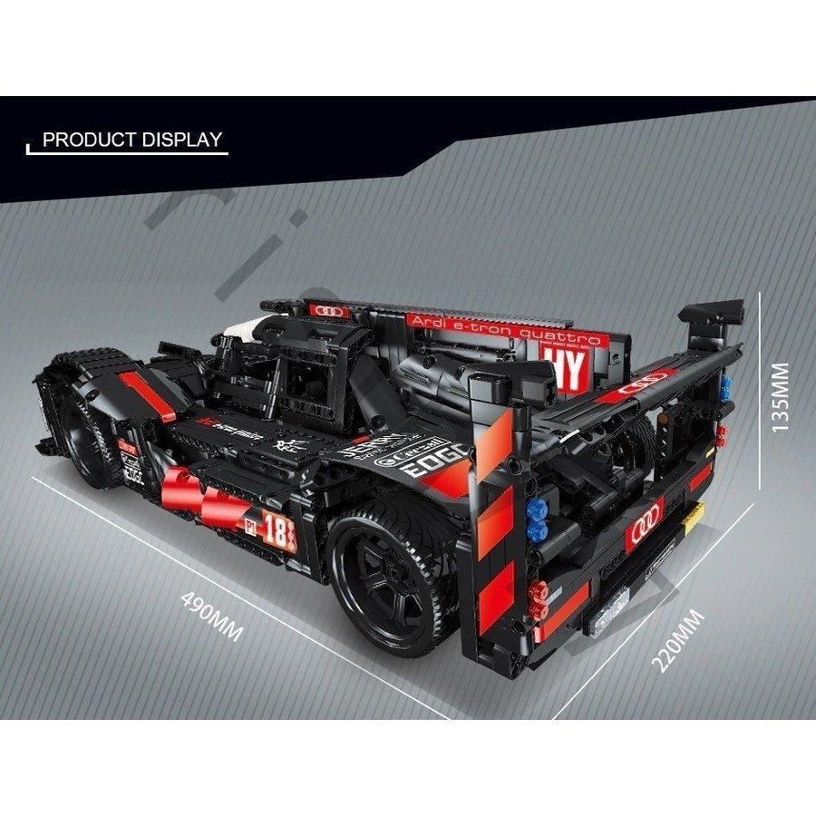 レゴ テクニック 互換品 アウディ R18 デザイン モーターセット スポーツカー レースカー クリスマス プレゼント