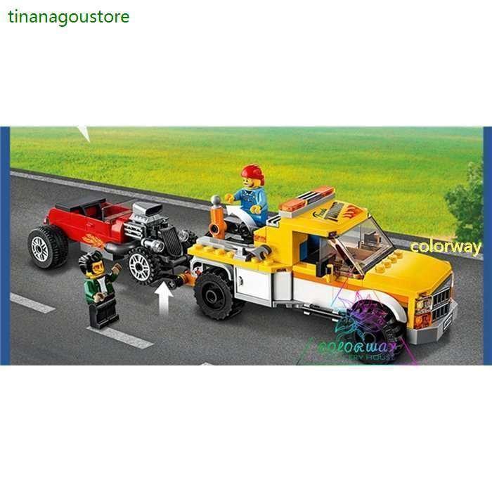 ブロック互換 レゴブロック LEGO シティ 車の修理工場 60258　プレイセット｜macky-store｜03