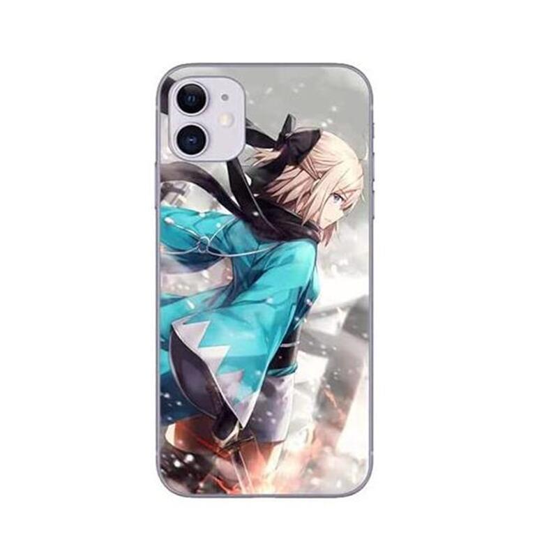 スマホケース Fate/Grand Order iPhone 14ケース 携帯ケース FGO ふじまる りつか マシュ・キリエライト/シールダー 鏡面 強化ガラス 保護ケース 多機種対応｜macky-store｜05