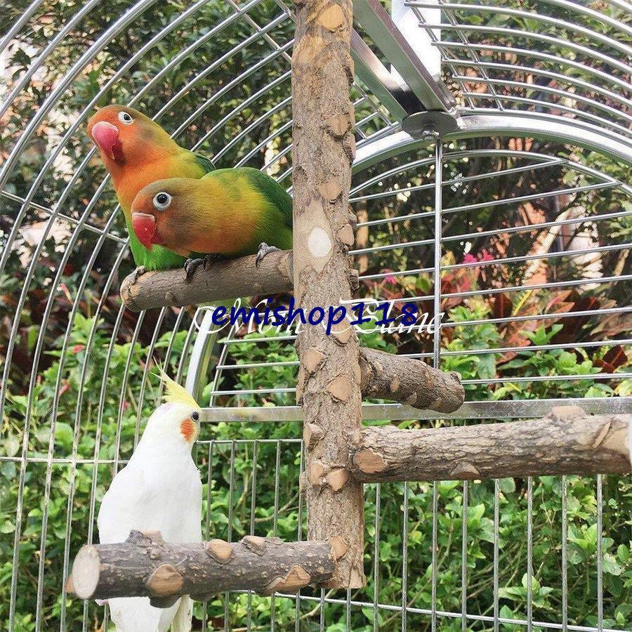 鳥 止まり木 スタンド ケージスタンド 爪とぎ オウム オウムおもちゃ インコ おもちゃ 自然木 くちばし 鳥ケージ止まり木 木製ステージ スタンド バードト｜macky-store｜04