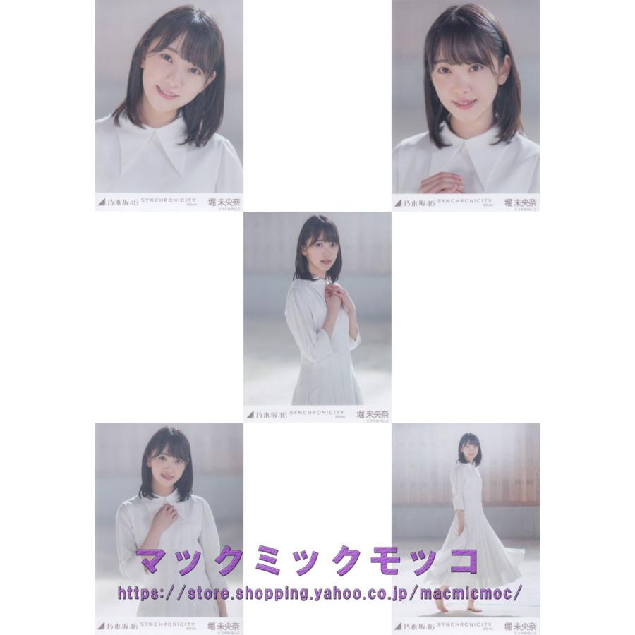 乃木坂46 堀未央奈 シンクロニシティ選抜ver 生写真 5枚コンプ N Web Synchronicity Mv 5 033 マックミックモッコ 通販 Yahoo ショッピング