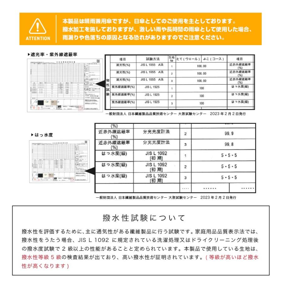 完全遮光 日傘遮光率100% UV遮蔽率100% 撥水加工 竹手元 タッセル付き 長傘 無地/パイピング切替 レディース 竹製ハンドル 紫外線カット UVカット 晴雨兼用 遮熱 | macocca | 25