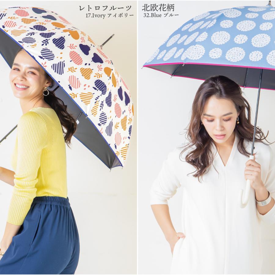完全遮光 日傘遮光率100 Uv遮蔽率100 ジャンプ傘 長傘 北欧柄 雨傘 紫外線カット Uvカット 晴雨兼用 遮熱 Mc51je21 Macocca 通販 Yahoo ショッピング